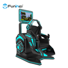 9D Virtual Reality Racing Game Machine 360 ​​درجة دوران VR Motion Chair للمنتزه