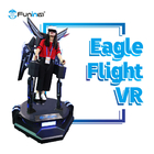 7D Shooting Interactive VR Flight Simulator لاعب واحد لعبة ثلاثية الأبعاد عالية الوضوح