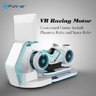 VR سيارة لتعليم قيادة السيارات 9D سينما للدراجات النارية VR محاكي ، لعبة سباق آلة
