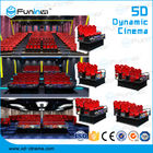 دينامية متعددة الأبعاد معدات السينما 5D الإضاءة / الدخان / رائحة الآثار