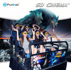 220V 8.0kw 7D مسرح السينما التفاعلية الكاملة الحركة السينما مقعد 5D 12D تكنولوجيا الهولوغرام