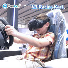 220V أطفال / أطفال 9D VR محاكي VR سباق الكارتينغ سيارة 360 درجة