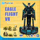 لعبة تفاعلية 9D VR Cinema Eagle Combat Flight Simulator مع رماية البنادق