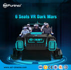 FuninVR- الساخن بيع أركيد 6 مقاعد VR مظلم مارس 3.8KW تجربة الواقع الافتراضي لمدينة الملاهي