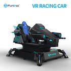 2100 * 2000 * 2100mm 1 لاعب 0.7kw VR ألعاب سباقات السيارات محاكاة سباقات الحركة 220V أسعار تنافسية الحجم الصغير
