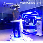 360 درجة مع تحميل مصنّف 100 كجم 9D VR تهتز محاكي منصة الترفيه الواقعي الافتراضي