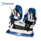 9D VR Machine 3D Headsets Glasses 2 Seats Blue 9d Cinema Virtual Reality Simulator vr games للبيع