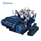 9D VR 6 مقاعد آلة محاكاة السينما تحميل مصنّف 600KG VR Motion Platform Darkness Spaces Simulator