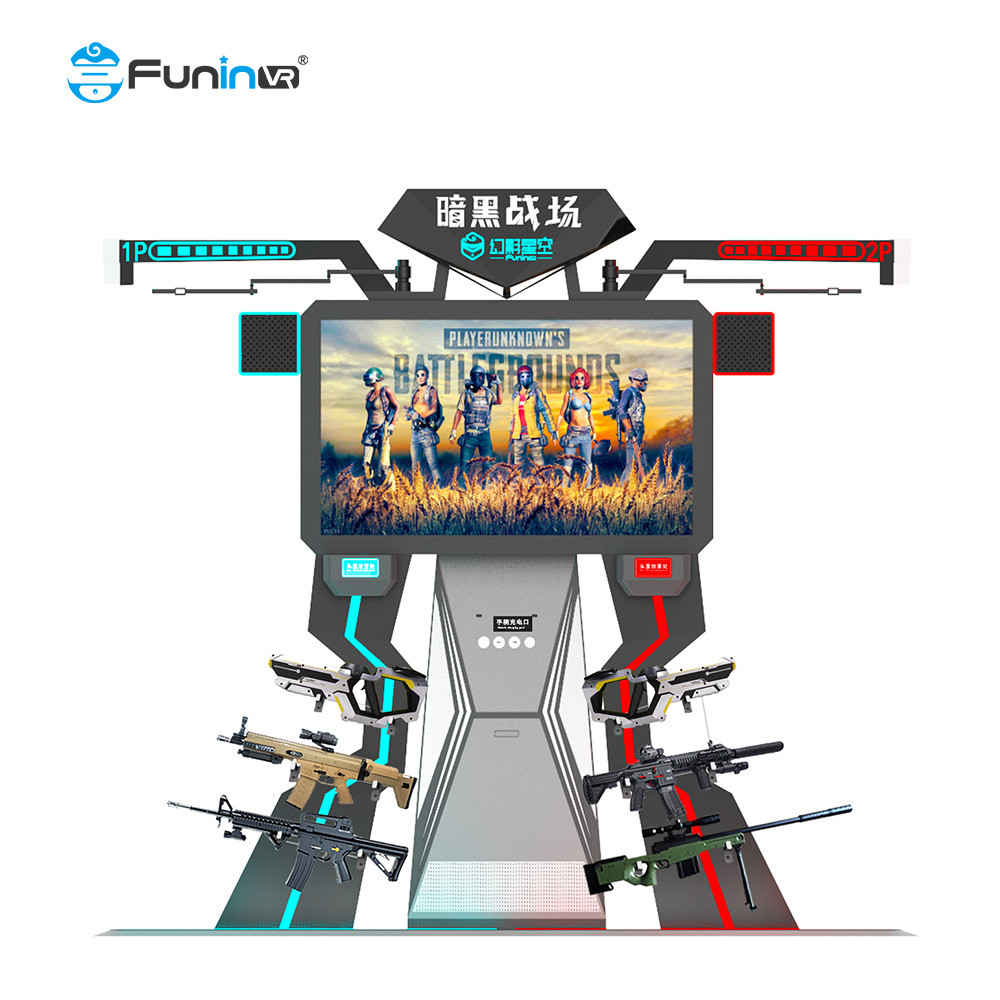 2 لاعبين FPS Arena Gun Shooting Simulator Game Machine VR Space Walk