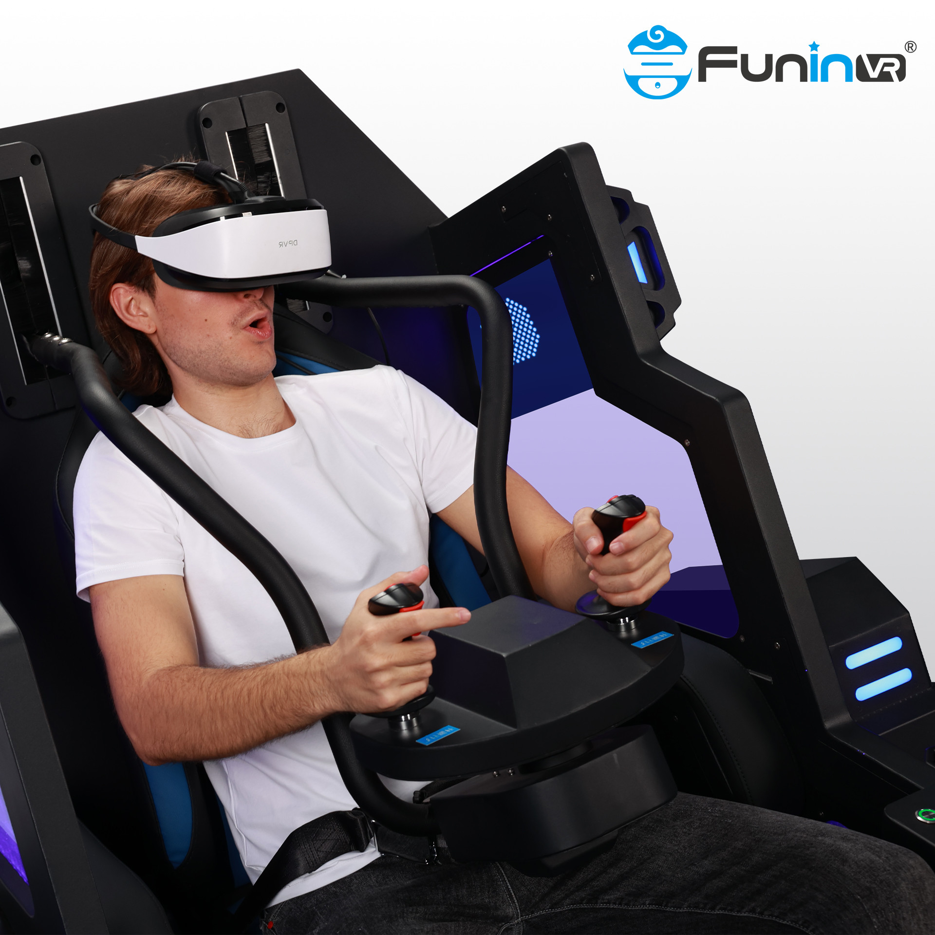 FuninVR Factory Virtual Shooting لعبة 360 Hot Adult Game VR Mecha Entertainment Machines