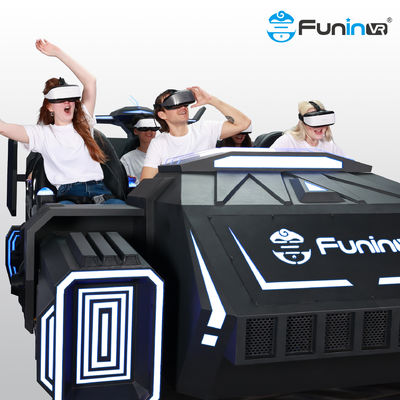 الواقع الافتراضي متعدد اللاعبين vr simulator آلة لعبة 6 مقاعد سباق 9d VR محاكاة