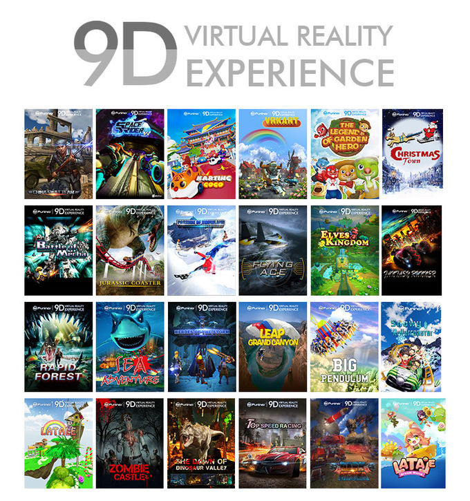 9D VR الواقع الافتراضي محاكي إطلاق نار لعبة آلة ، إطلاق نار محاكي VR