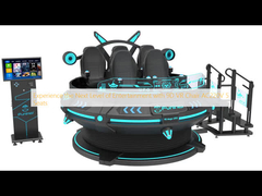 تجربة المستوى التالي من الترفيه مع كرسي 9D VR AC220V 5 مقاعد