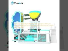 ألعاب الواقع الافتراضي الزرقاء للأطفال مصممة بميزات صيانة منخفضة تجمع بين المحتوى التعليمي الممتع واللعب الآمن