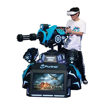متنزه 9D VR Shooting Simulator Gun Virtual Reality Arcade Game