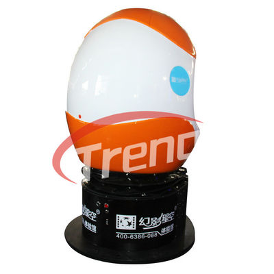 الكهربائية البيض شكل كوة المتصدع 9D سينما محاكي غامرة 360 درجة الدورية