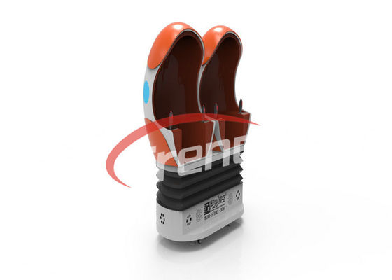 كبسولة على شكل 9D الواقع الافتراضي سينما، الظاهري آلة الألعاب مع 360 خوذة بانورامية