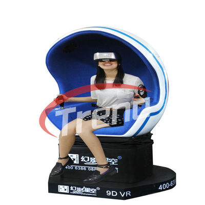 2 لاعب الرول كوستر آلة البيض 9D الواقع الافتراضي سينما مع 360 درجة السينمائي