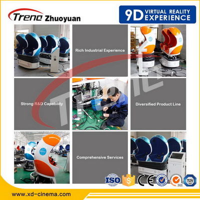 تسلية الرول كوستر 9D الظاهري واقع محاكاة ستة مقاعد للعرض السيارات