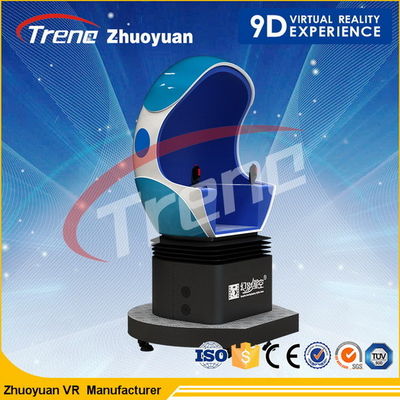 تأثير الدخان للتسوق 9D الواقع الافتراضي سينما 3 مقاعد 360 درجة دوران