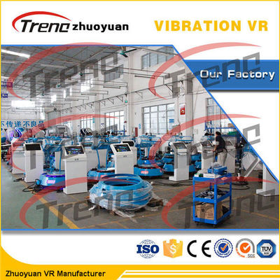 الأسطوانة كوستر كوة المتصدع محاكي الطيران مع 360 درجة الدورية منصة