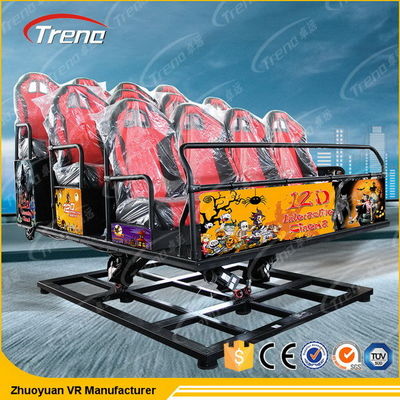 تخصيص 5D سينما مسرح 6 دوف منصة الكهربائية لمركز التسوق