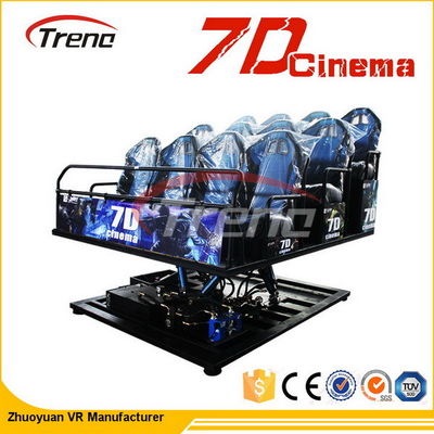 6 دوف ثيم بارك الترفيه 7D فيلم مسرح مع شاشة عرض نظام