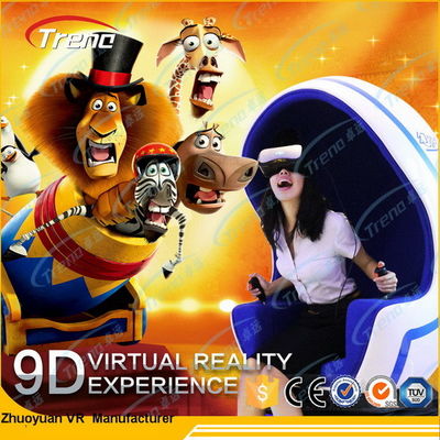 آلة البيض الأزرق محاكاة الواقع الافتراضي مع 360 درجة الدورية منصة