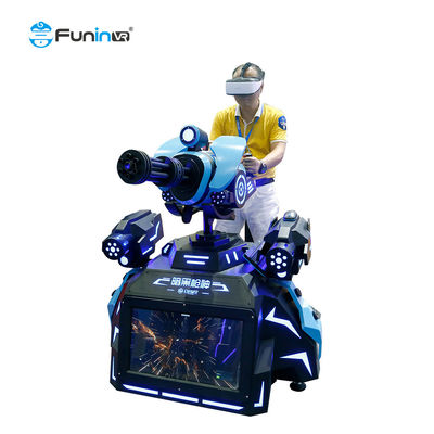 تجربة محاكاة إطلاق نار للواقع الافتراضي 9D التفاعلي تجربة Vr Gatling Master