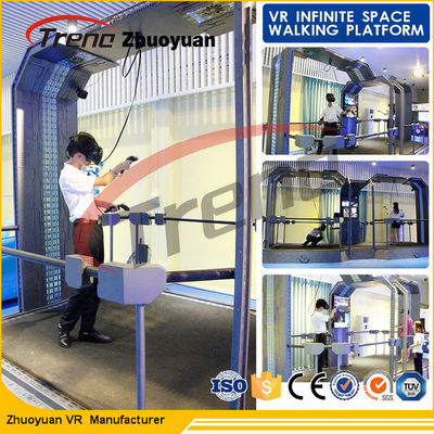 رماية بندقية المشي الظاهري واقع محاكاة 360 ° رئيس تتبع للتسوق مول