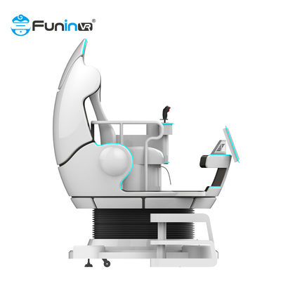 معدات متعددة اللاعبين 9D Virtual Reality Simulator Cinema 2 Player VR Egg Chair