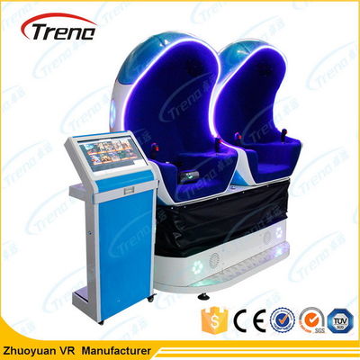 متعدد اللاعبين تسلية ركوب 9D الواقع الافتراضي محاكي تريبل سينما كرسي كهربائي الحركة الكاملة
