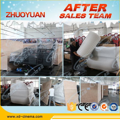 تسلية متنزه رماية تصوير 7D سينما تجهيز مع 6 دوف منصة كهربائي