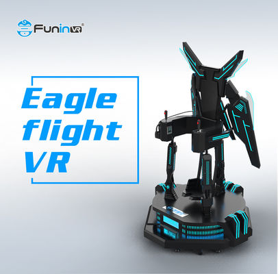 لعبة Flight Simulator Fly Skying وإطلاق النار 9D VR Shooting Game في مدينة الملاهي