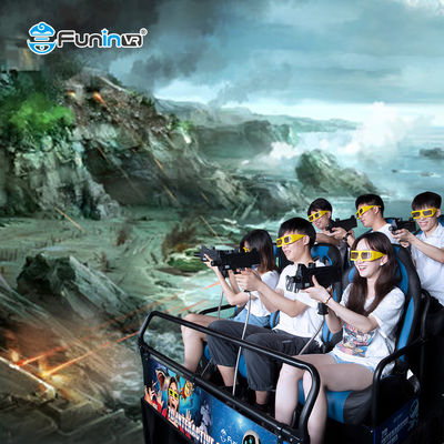 مشروع الأعمال السينمائي التفاعلي 7D للسينما الحمراء 9 مقاعد الكهربائية 7d