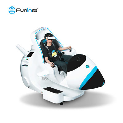 لعبة Flying Game Machine 9D VR Flight Simulator Cockpit 180 ° Rotation 1 Player