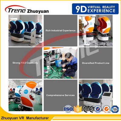 التسوق مول ثلاثة مقاعد 9D العالم الافتراضي محاكي مع فر ألعاب 220V