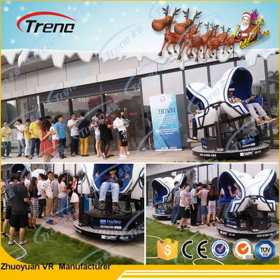 220v الواقع الافتراضي مزدوجة 9d فر محاكي واحد / الثلاثي / مزدوجة الركاب سي