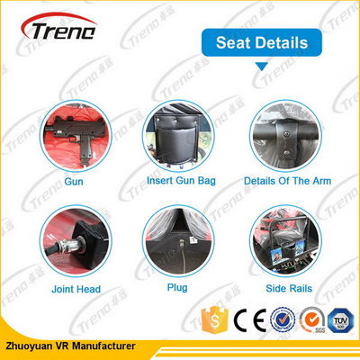 المؤثرات الخاصة 5D سينما الواقع الافتراضي لتعليم قيادة السيارات محاكي لموضوع الحديقة