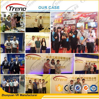 المؤثرات الخاصة 5D سينما الواقع الافتراضي لتعليم قيادة السيارات محاكي لموضوع الحديقة