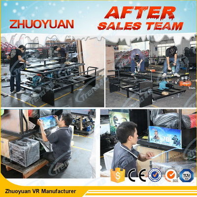 Hydraulic / Electronic System 7d Motion Ride Simulator 7d Cinema With 4d Motion Chair