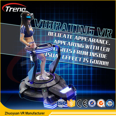 الرول كوستر الاهتزاز حركة VR خوذة محاكي في مركز التسوق