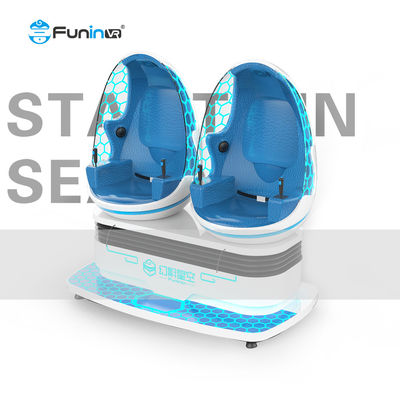 مقعد تجاري مزدوج مقعد 9D كرسي VR اكتشف التجربة النهائية