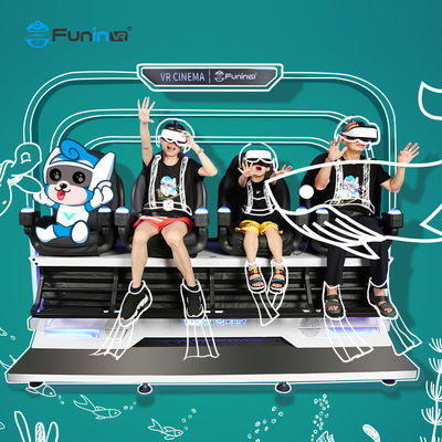 360 درجة تأثيرات حركة VR حديقة ترفيهية مع 3D شاشة VR سينما