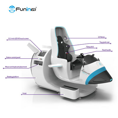 HTC Vive City Park محاكاة طيران VR مع 30Pcs ألعاب منصة دوارة