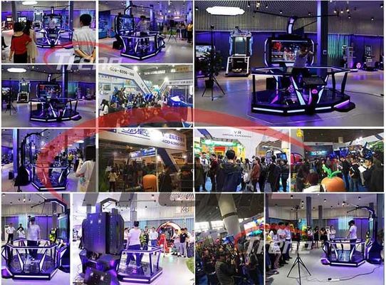 هتس فيف الواقع الافتراضي المشي الفضاء الأسود ألعاب الرماية 9D العمل سينما