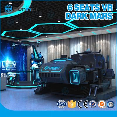 Mech Style الواقع الافتراضي 9D VR السينما ستة لاعبين VR لعبة داخلية مع VR خوذة