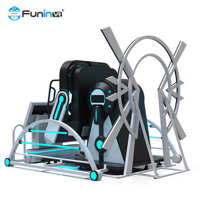 السعة القصوى 100-500 كجم المزيج المثالي للتكنولوجيا والمغامرة في حديقة التسليح المتطرفة ذات الموضوع الديناميكي VR Arcade