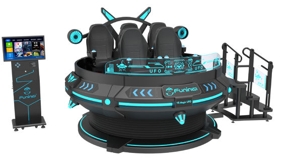 الترفيه 55 بوصة شاشة 9D VR كرسي AC220V 5 مقاعد