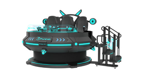 الترفيه 55 بوصة شاشة 9D VR كرسي AC220V 5 مقاعد